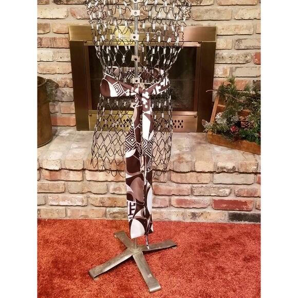 2 Retro Scarves, Stylish Sashes, 70s Fashion - Picture 6 of 6